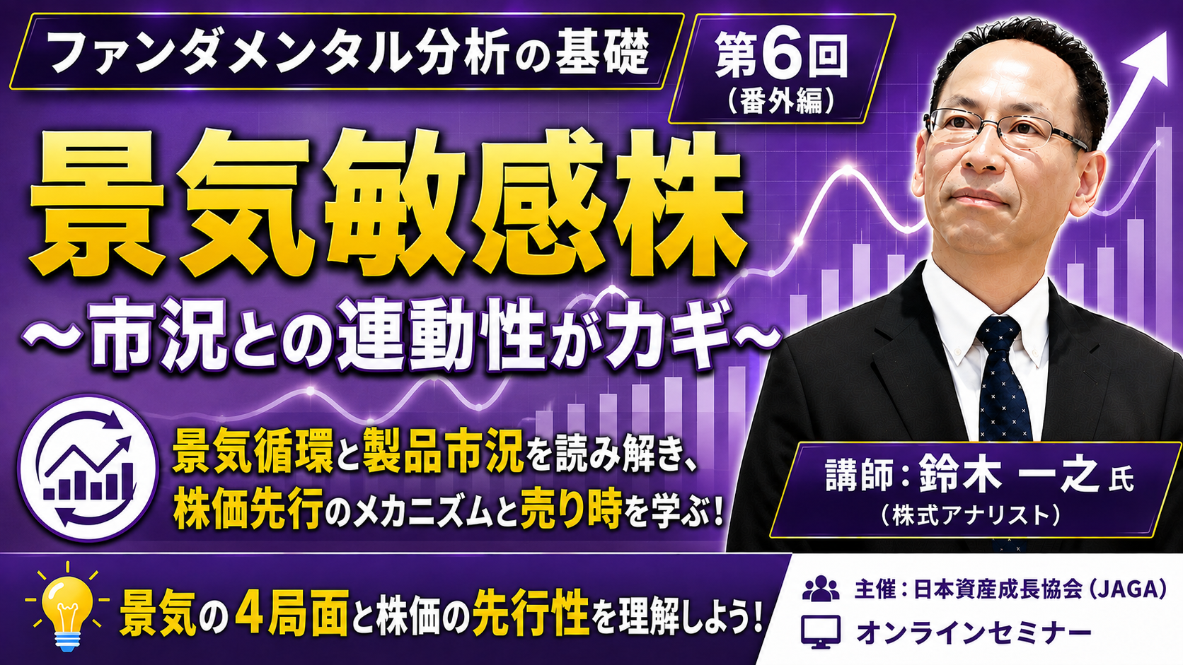 第6回 景気敏感株 講義サムネイル